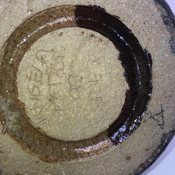 Brown Small Decorative Tea Pot Pottery Ceramic Art - Picture 8 of 8